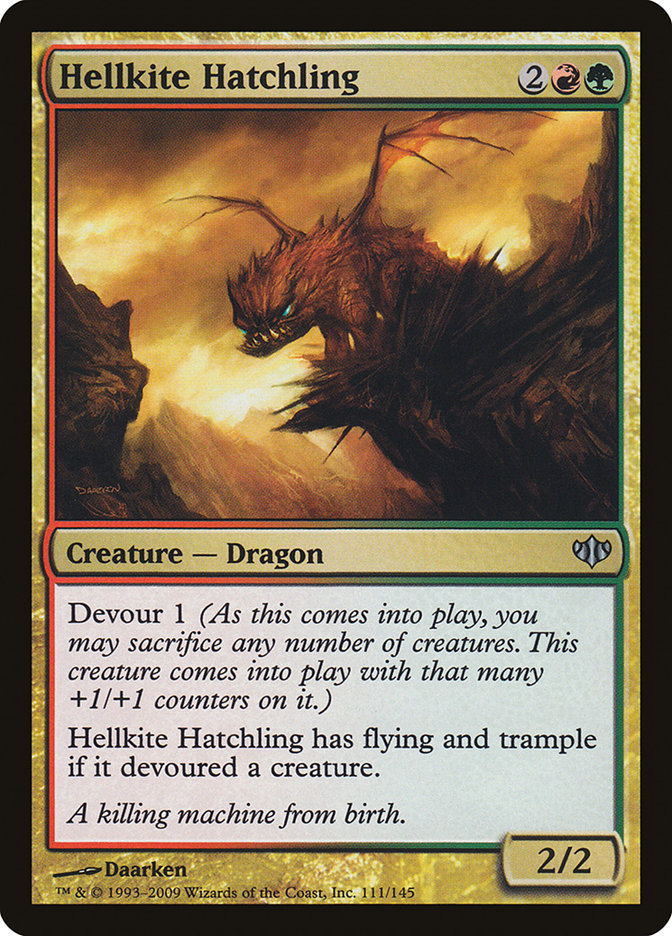 Hellkite Hatchling [Conflux] | Golgari Games