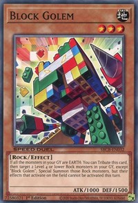 Block Golem [SBCB-EN032] Common | Golgari Games