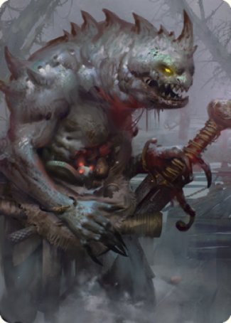 Gray Slaad Art Card [Commander Legends: Battle for Baldur's Gate Art Series] | Local Legends
