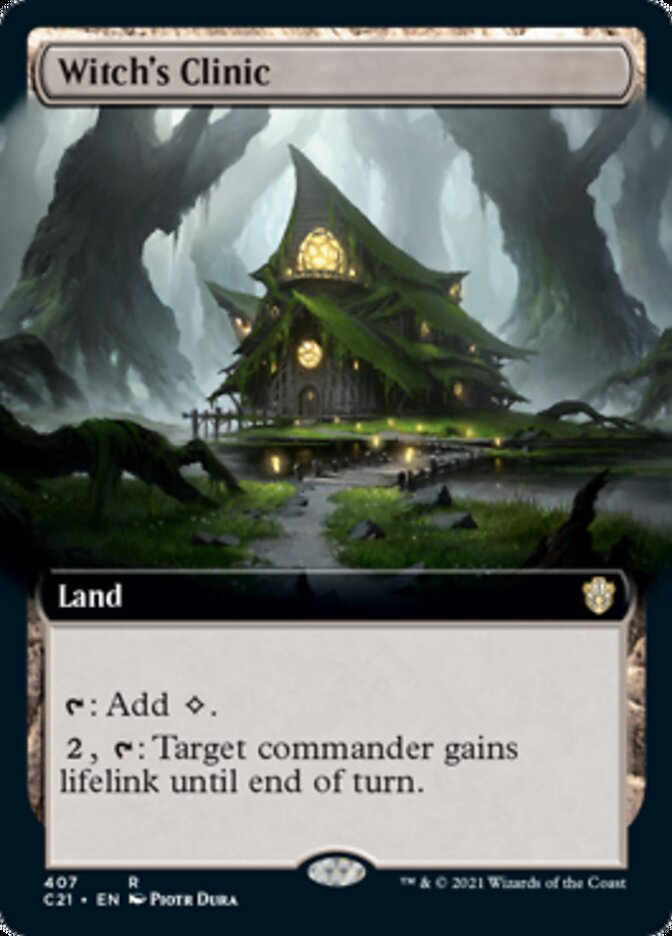 Witch's Clinic (Extended Art) [Commander 2021] | Local Legends