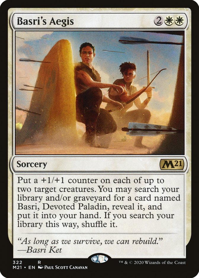 Basri's Aegis [Core Set 2021] | Local Legends