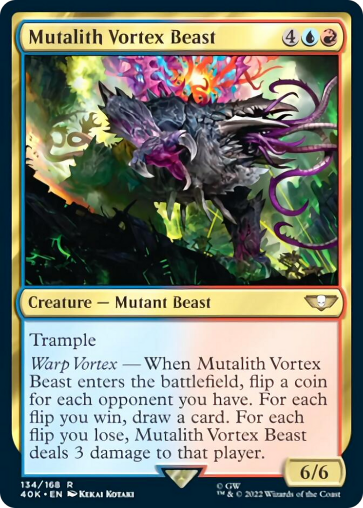 Mutalith Vortex Beast (Surge Foil) [Universes Beyond: Warhammer 40,000] | Local Legends