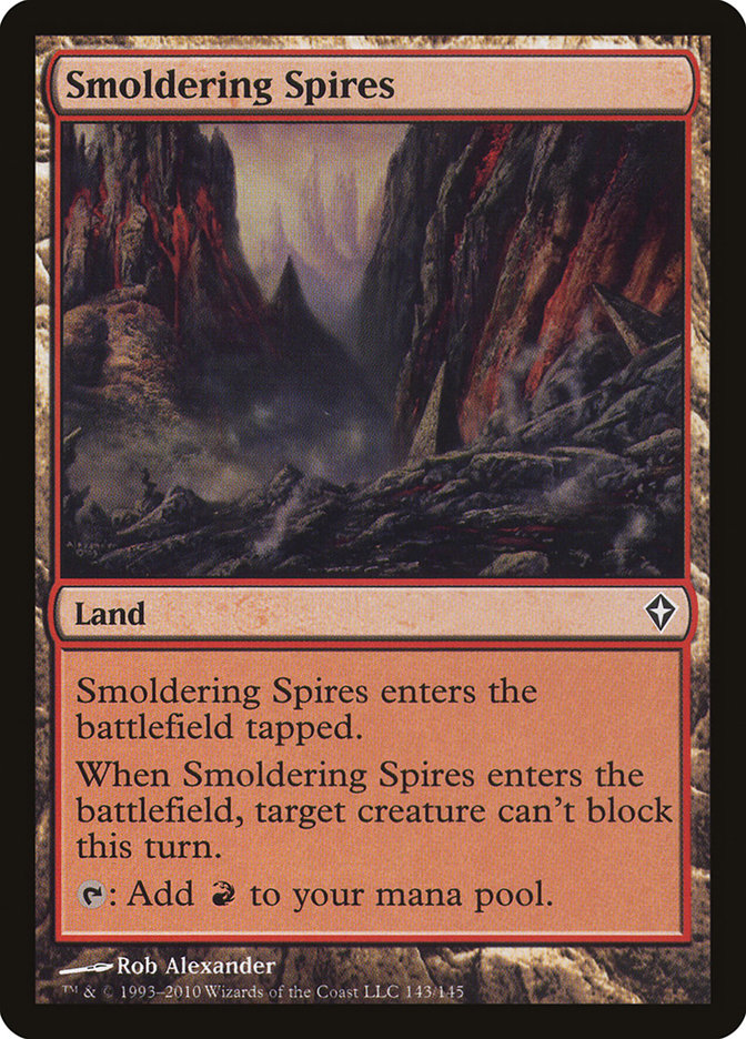 Smoldering Spires [Worldwake] | Local Legends