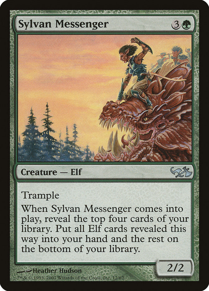 Sylvan Messenger [Duel Decks: Elves vs. Goblins] | Local Legends