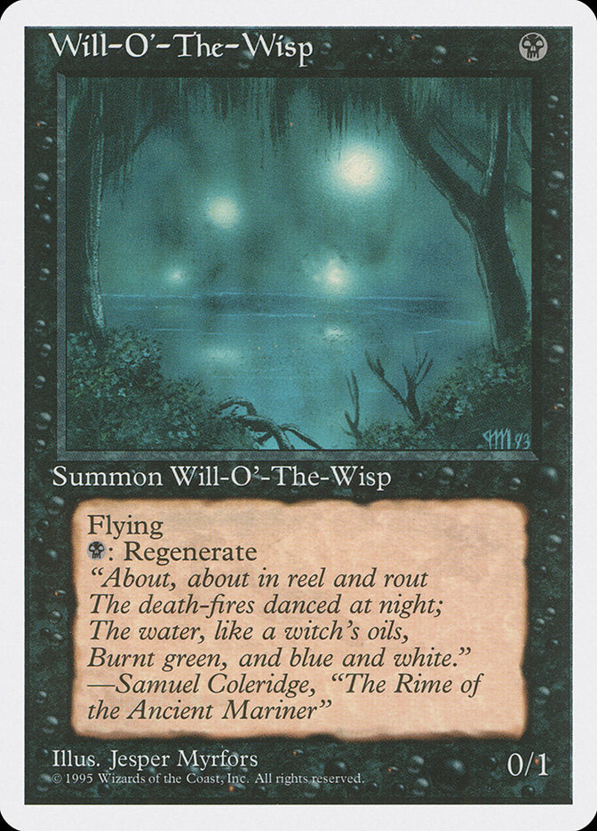 Will-o'-the-Wisp [Fourth Edition] | Golgari Games