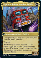 Optimus Prime, Hero // Optimus Prime, Autobot Leader [Universes Beyond: Transformers] | Golgari Games