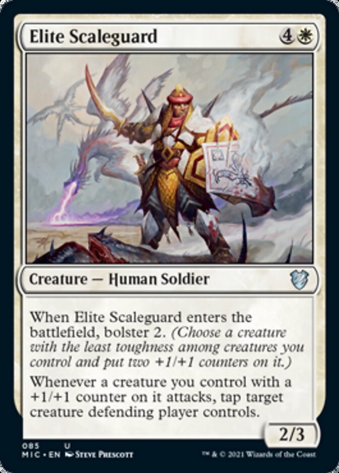 Elite Scaleguard [Innistrad: Midnight Hunt Commander] | Golgari Games