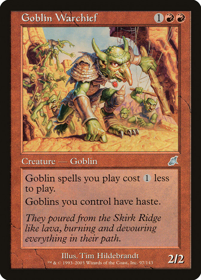 Goblin Warchief [Scourge] | Local Legends