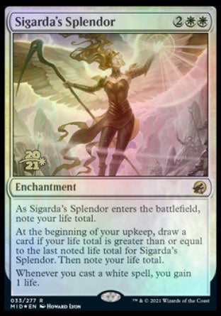 Sigarda's Splendor [Innistrad: Midnight Hunt Prerelease Promos] | Local Legends
