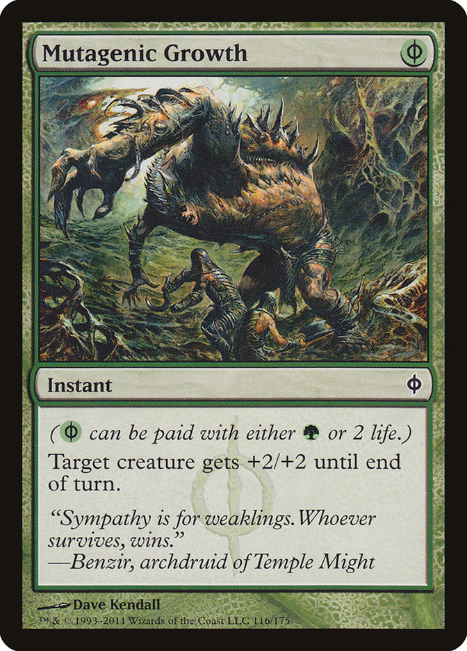 Mutagenic Growth [New Phyrexia] | Local Legends