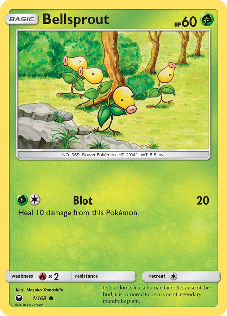 Bellsprout (1/168) [Sun & Moon: Celestial Storm] | Golgari Games