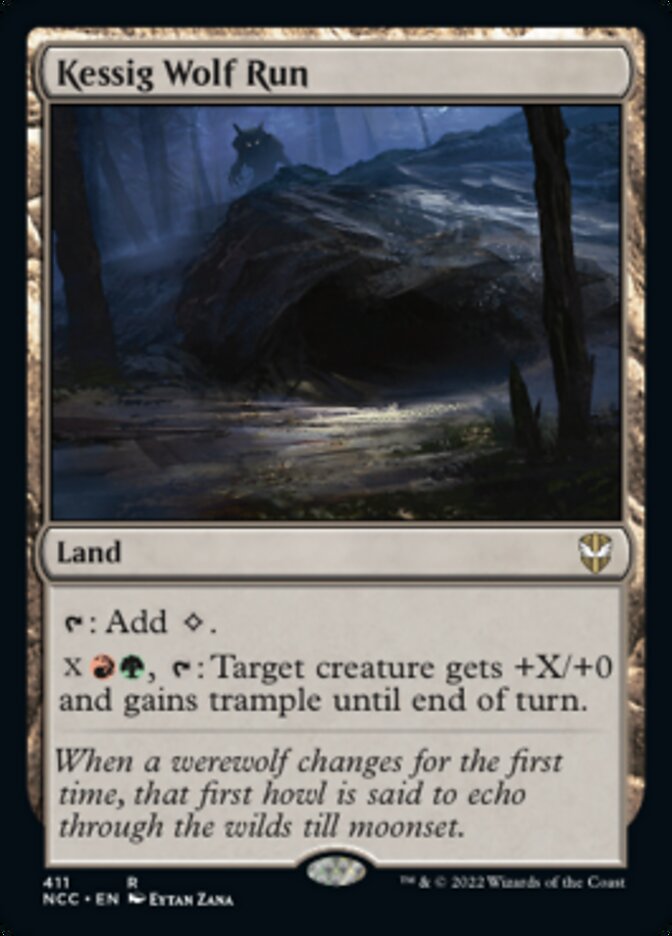 Kessig Wolf Run [Streets of New Capenna Commander] | Local Legends