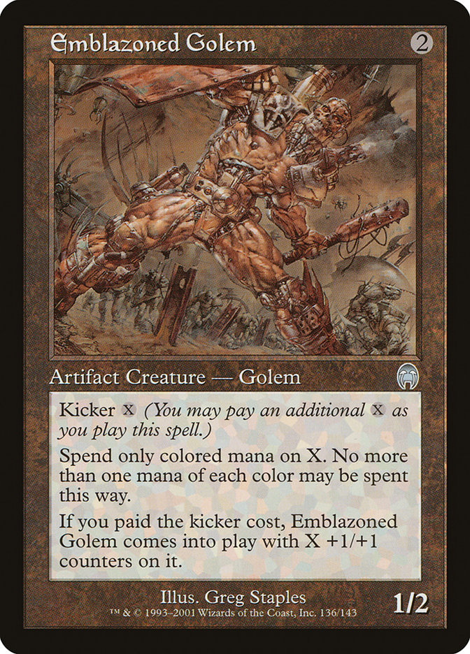 Emblazoned Golem [Apocalypse] | Local Legends