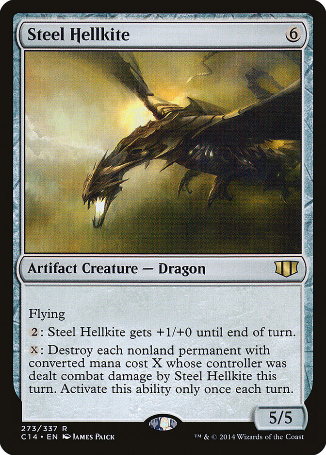 Steel Hellkite [Commander 2014] | Golgari Games