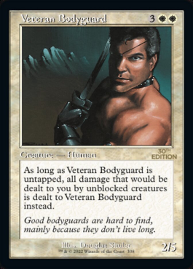 Veteran Bodyguard (Retro) [30th Anniversary Edition] | Local Legends