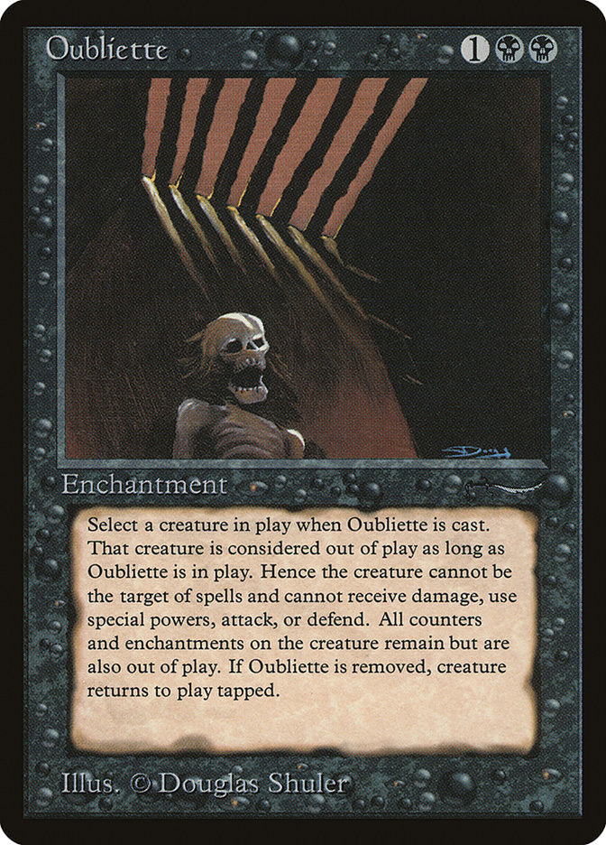 Oubliette (Light Mana Cost) [Arabian Nights] | Local Legends