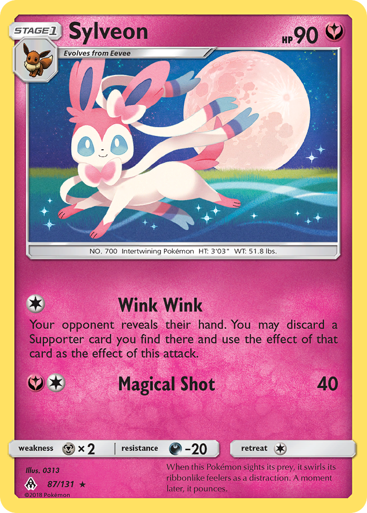 Sylveon (87/131) [Sun & Moon: Forbidden Light] | Golgari Games