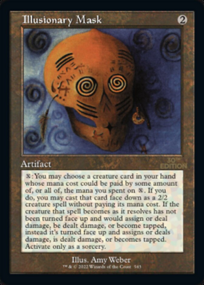 Illusionary Mask (Retro) [30th Anniversary Edition] | Local Legends