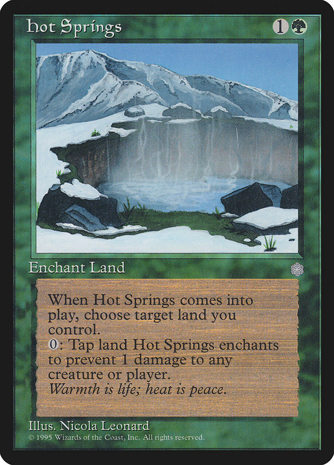 Hot Springs [Ice Age] | Local Legends
