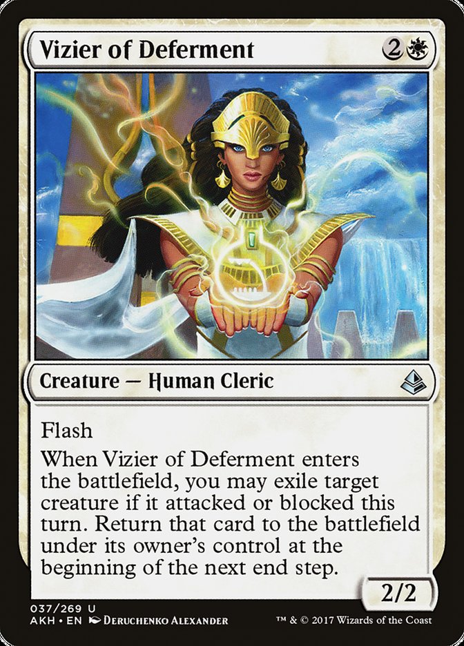 Vizier of Deferment [Amonkhet] | Golgari Games