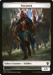 Rock // Soldier Token [Commander Legends Tokens] | Local Legends