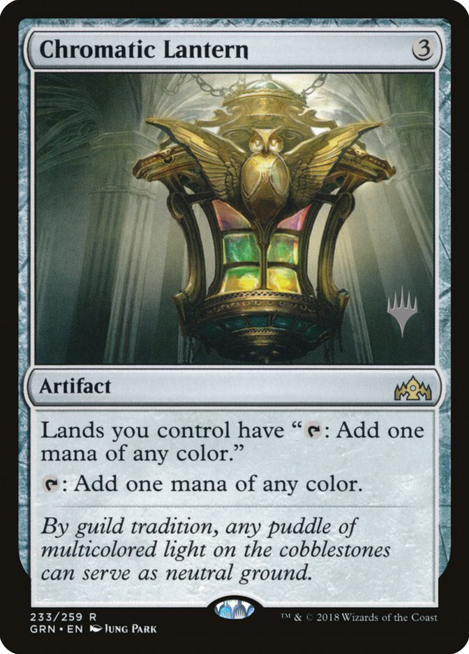 Chromatic Lantern (Promo Pack) [Guilds of Ravnica Promos] | Local Legends