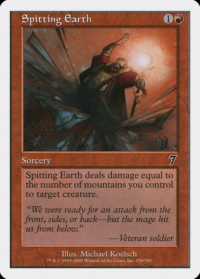 Spitting Earth [Seventh Edition] | Local Legends