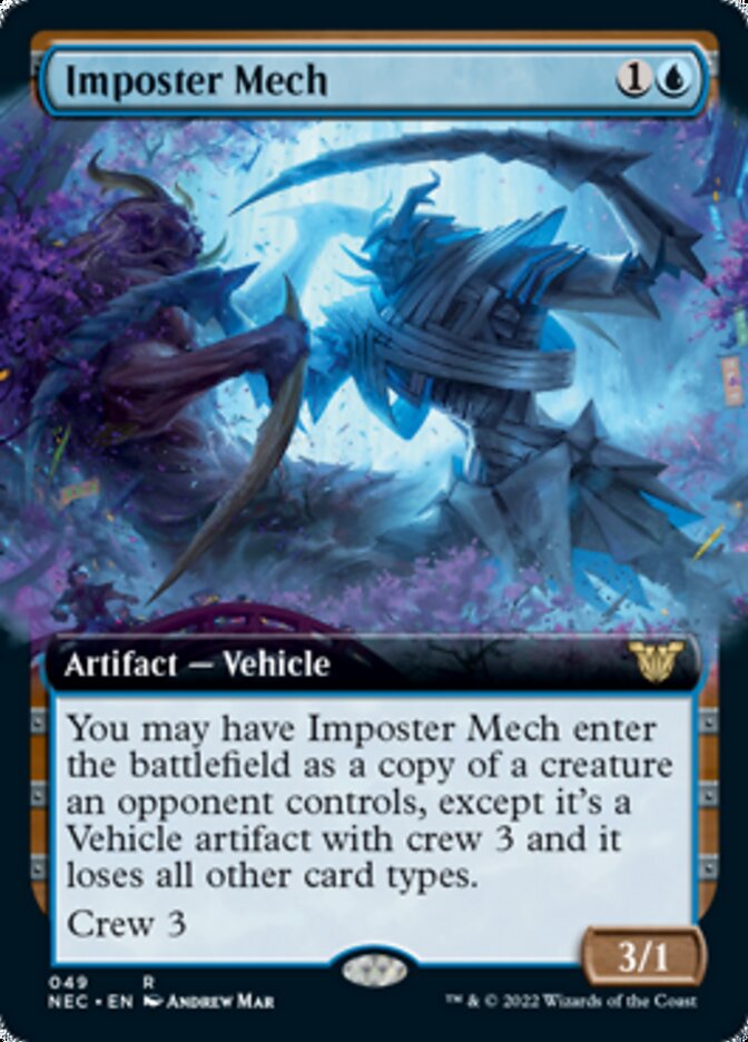 Imposter Mech (Extended Art) [Kamigawa: Neon Dynasty Commander] | Golgari Games