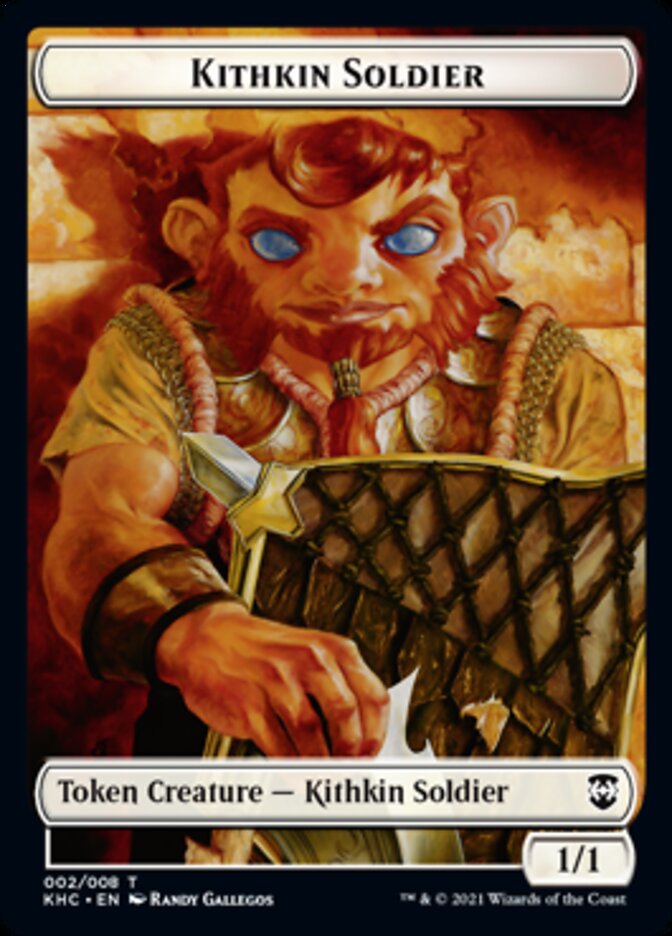 Kithkin Soldier Token [Kaldheim Commander Tokens] | Local Legends