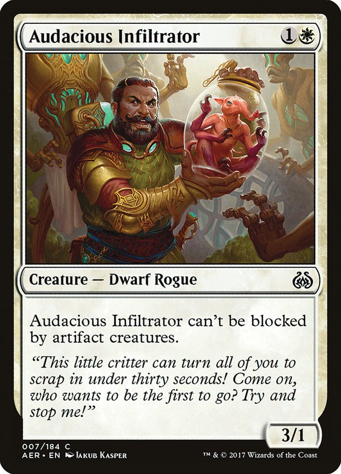 Audacious Infiltrator [Aether Revolt] | Golgari Games