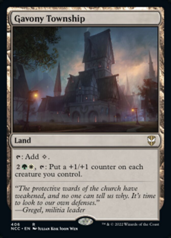 Gavony Township [Streets of New Capenna Commander] | Local Legends