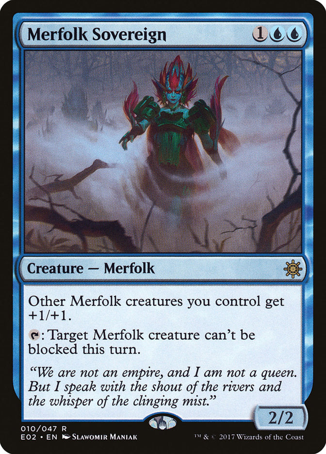 Merfolk Sovereign [Explorers of Ixalan] | Golgari Games