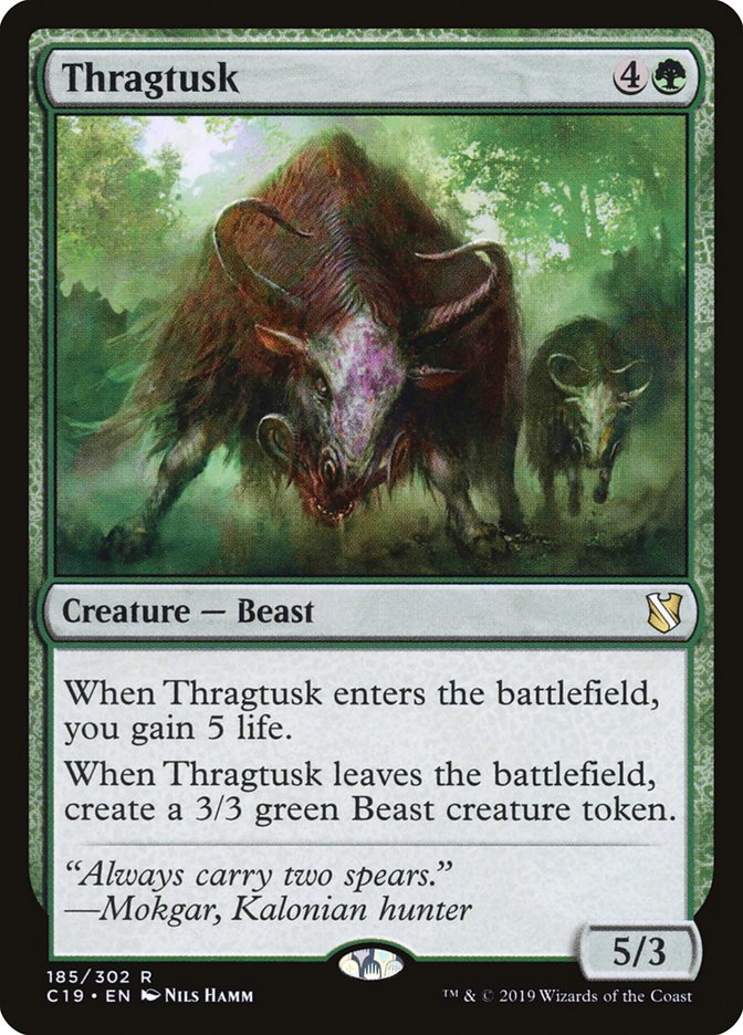 Thragtusk [Commander 2019] | Golgari Games