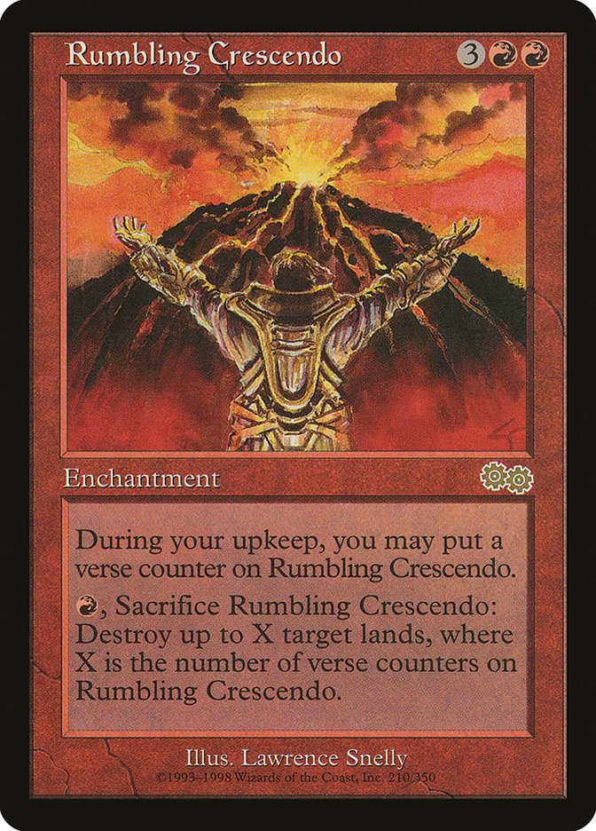 Rumbling Crescendo [Urza's Saga] | Local Legends
