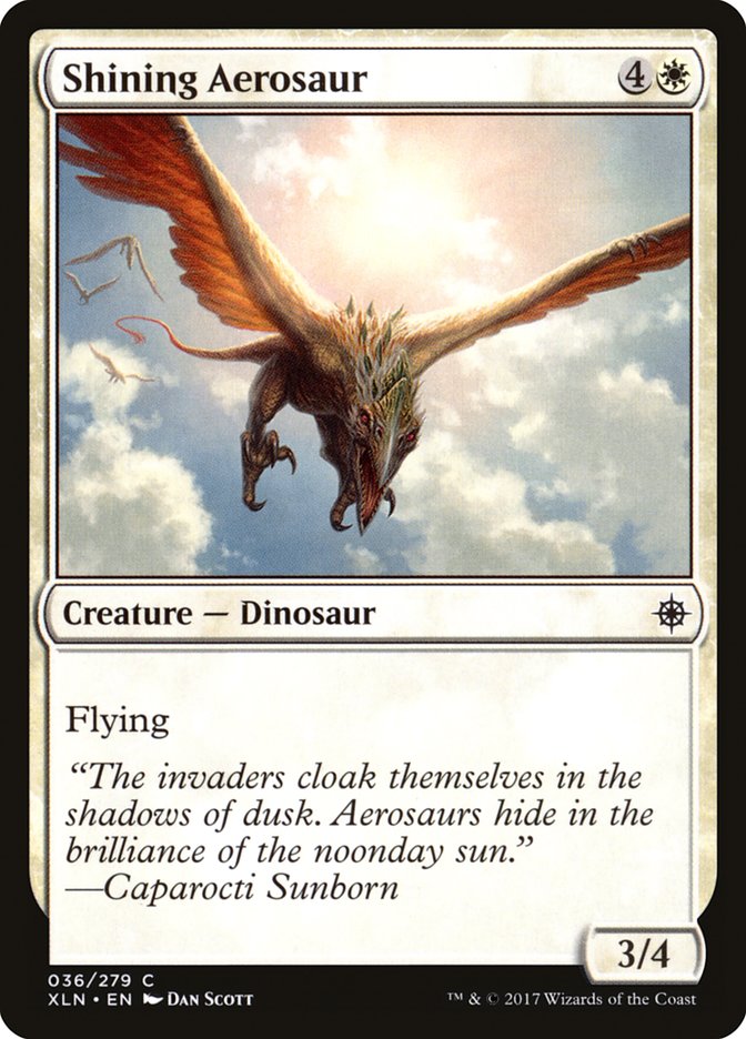 Shining Aerosaur [Ixalan] | Golgari Games