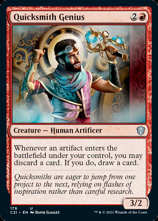 Quicksmith Genius [Commander 2021] | Local Legends