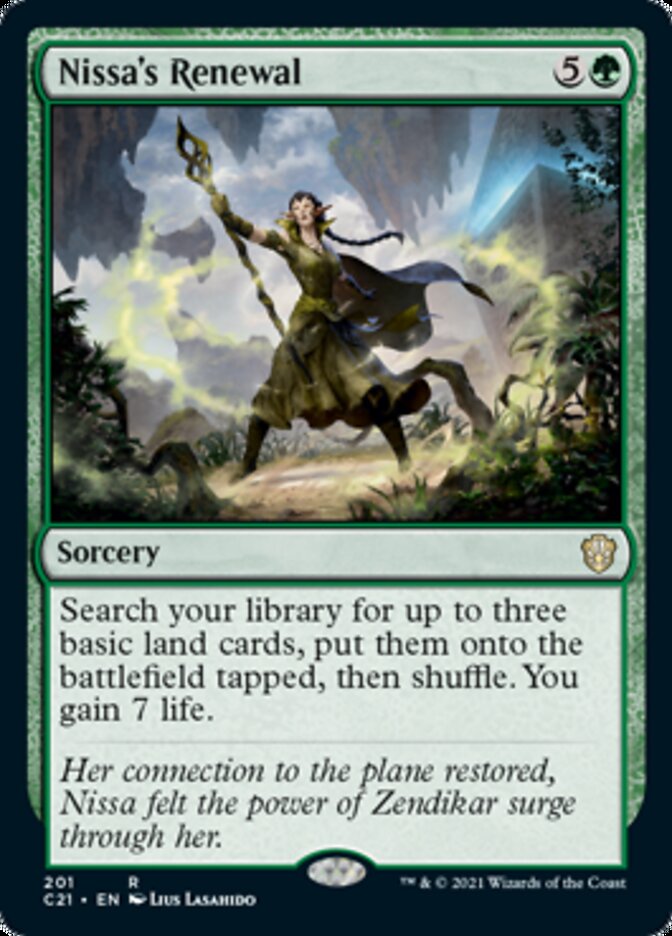 Nissa's Renewal [Commander 2021] | Local Legends