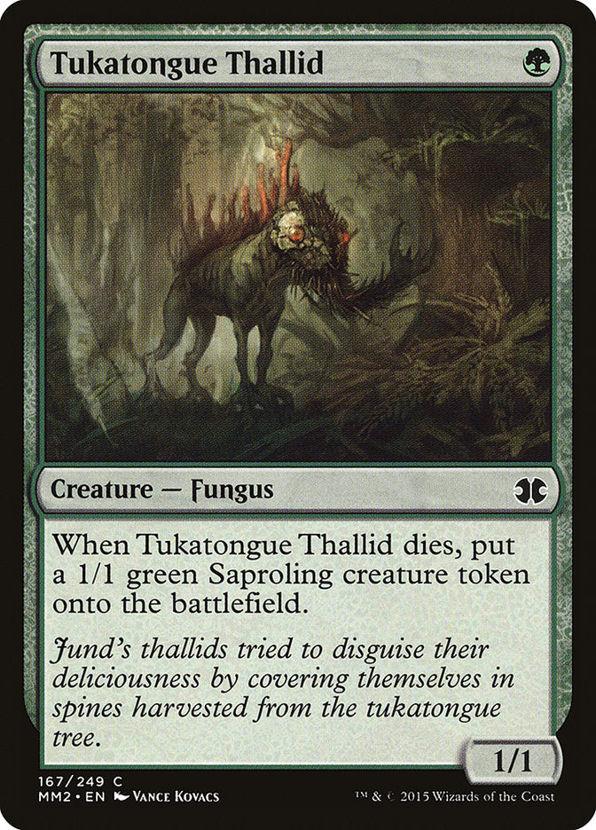 Tukatongue Thallid [Modern Masters 2015] | Golgari Games