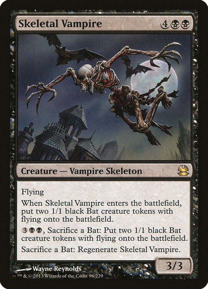 Skeletal Vampire [Modern Masters] | Golgari Games