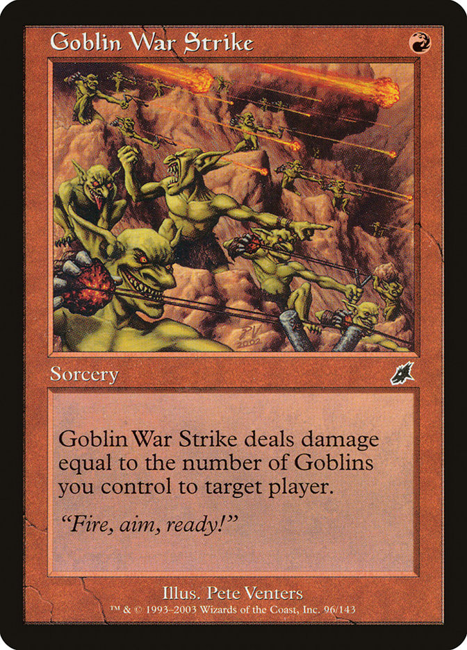Goblin War Strike [Scourge] | Local Legends