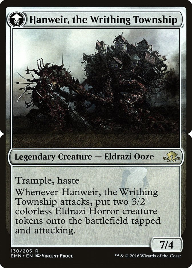 Hanweir, the Writhing Township [Eldritch Moon Prerelease Promos] | Local Legends