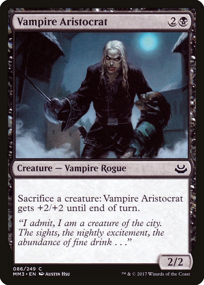 Vampire Aristocrat [Modern Masters 2017] | Golgari Games