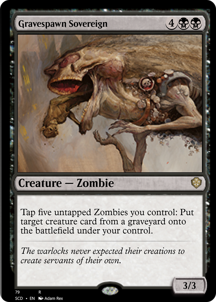 Gravespawn Sovereign [Starter Commander Decks] | Local Legends