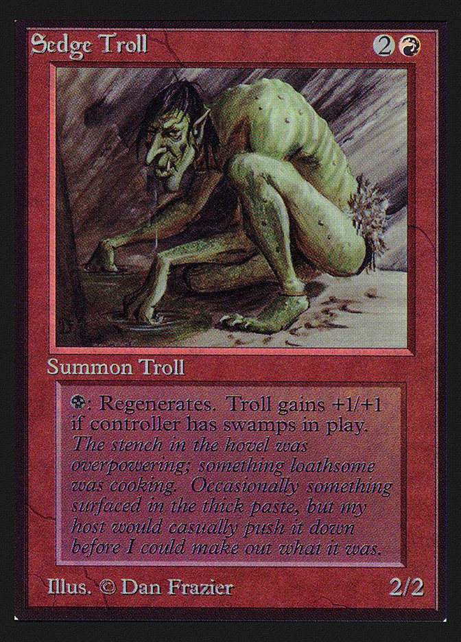 Sedge Troll [International Collectors' Edition] | Local Legends