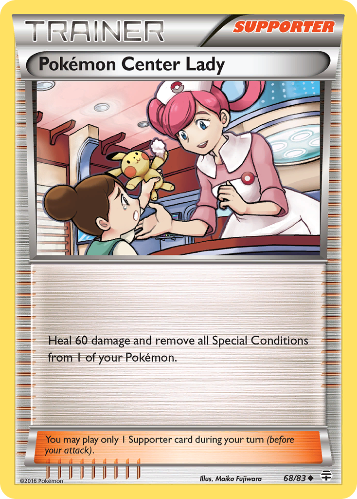 Pokemon Center Lady (68/83) [XY: Generations] | Golgari Games