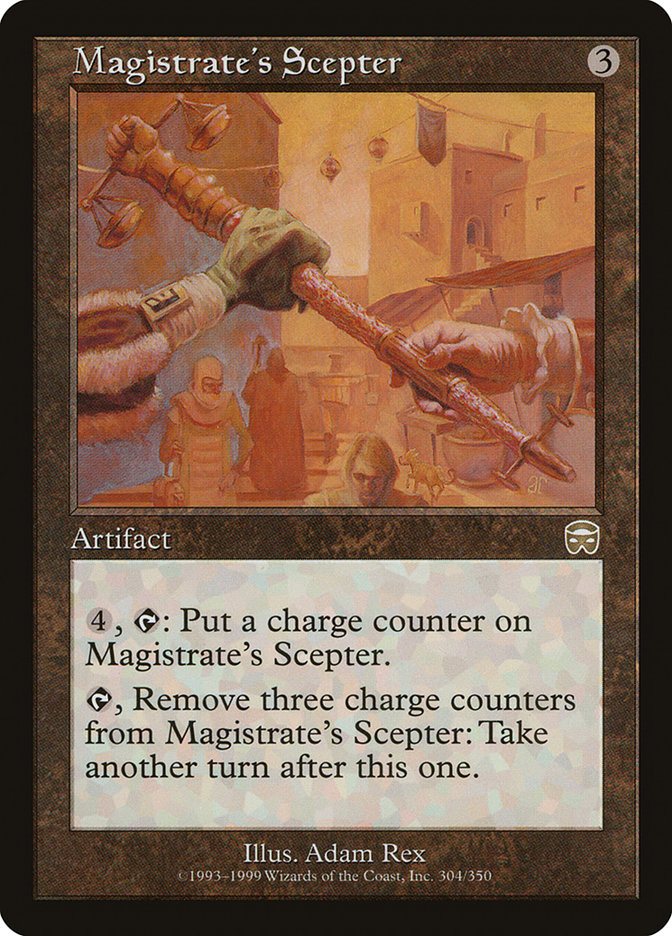 Magistrate's Scepter [Mercadian Masques] | Local Legends