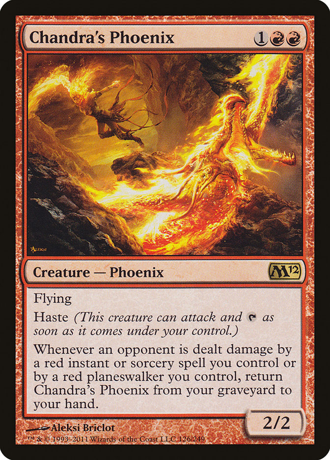 Chandra's Phoenix [Magic 2012] | Golgari Games