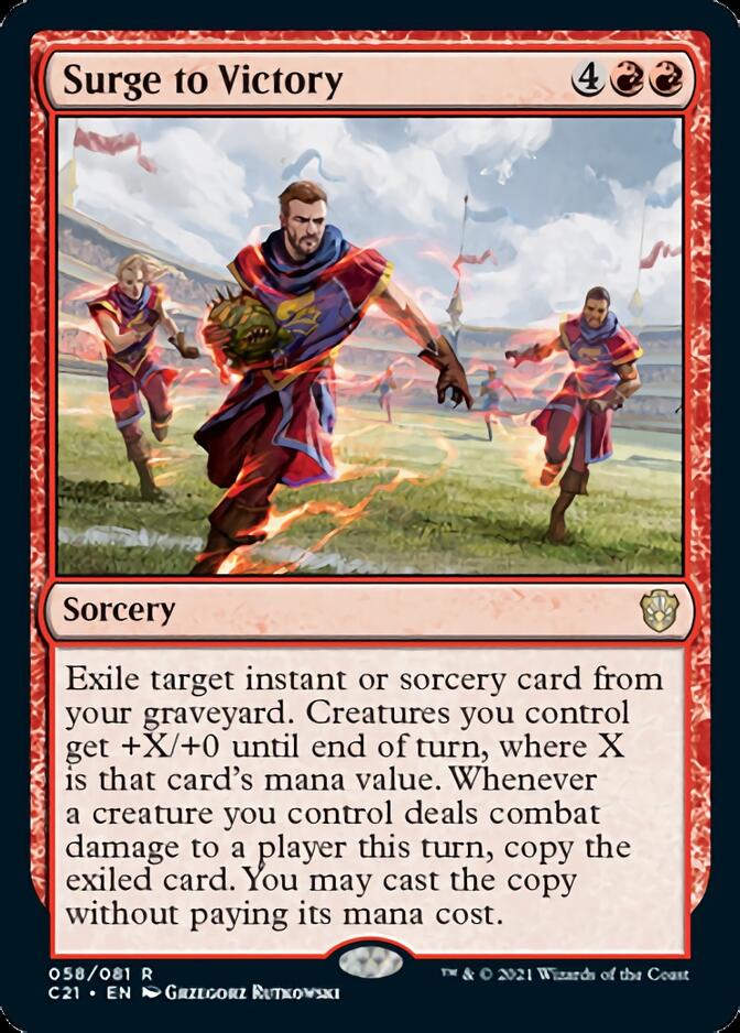 Surge to Victory [Commander 2021] | Local Legends