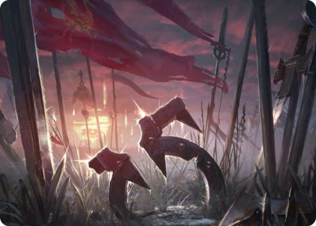 Field of Ruin Art Card [Innistrad: Midnight Hunt Art Series] | Local Legends