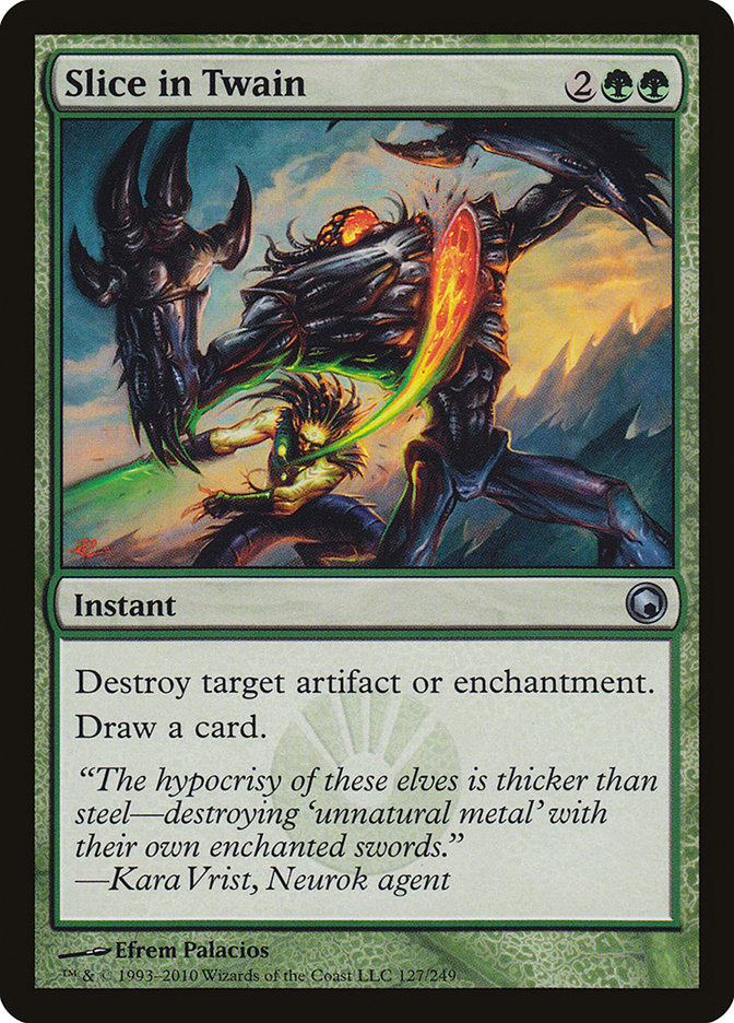 Slice in Twain [Scars of Mirrodin] | Local Legends